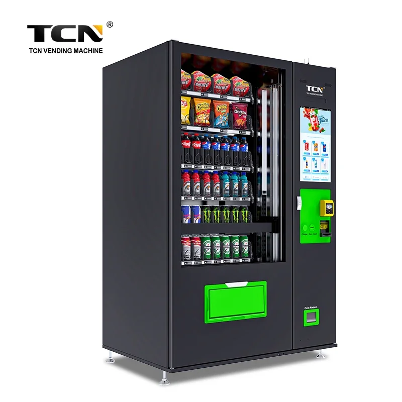 TCN Elevator Vending Machine Fruit And Drink Vend Machines For Small Businesses