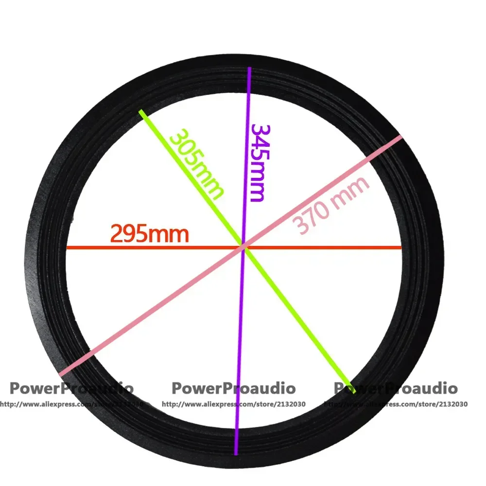15 inch Repair woofer Cloth Surrounds For  Speaker 4 line  370mm  345mm  305mm 295mm a a