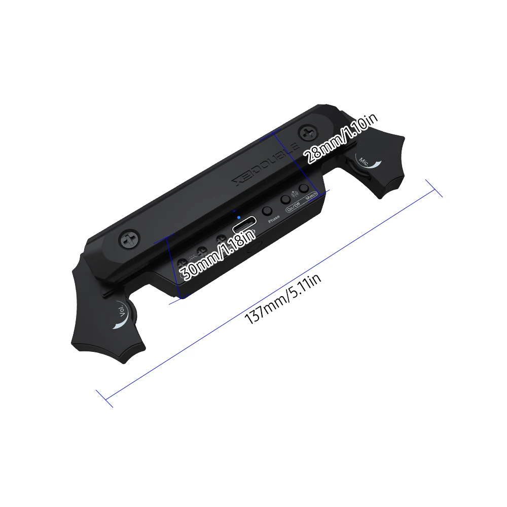 JEWireless-Câble acoustique sans fil et filaire, système de basses électriques, aste, pour Guit, Double X2 JE514 up