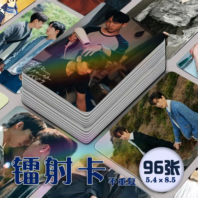 96Pieces From The Unknown The Series Chinese Drama  Qiu Yu Chen Chris Chiu KURT 5.4x8.5cm Round Corner Laser Card Lomo Cards