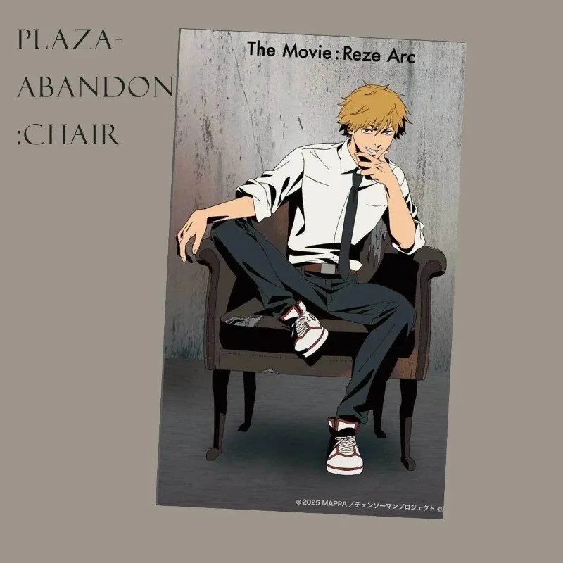 Anime Chainsaw Man De Film: Reze Arc Denji Makima Hayakawa Aki Reze Cosplay Kaart 5 stks/set Kaarten Ornament Decoratie Accessoires