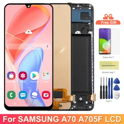 A70 SM-A705F A705FN/DS Display Screen With Frame For Samsung Galaxy A70 LCD Display Touch Screen Digitizer Assembly Replacement