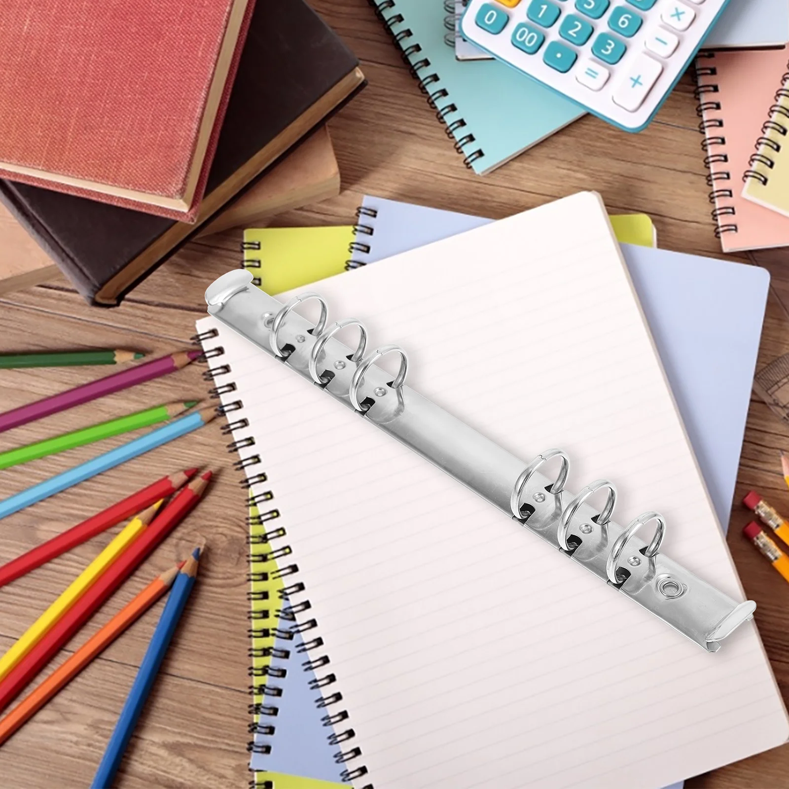 4Pcs High-Grade Segmented Binders Loose Leaf Binder Professional Stationery Loose Leaf Binder Stationery Supplies