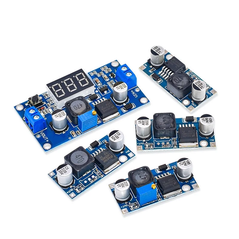 DC Step down Voltage Reduction Module Adjustable Buck Converter Variable Volt Regulator 3.0-40V Input 1.5-35V Output Electronic