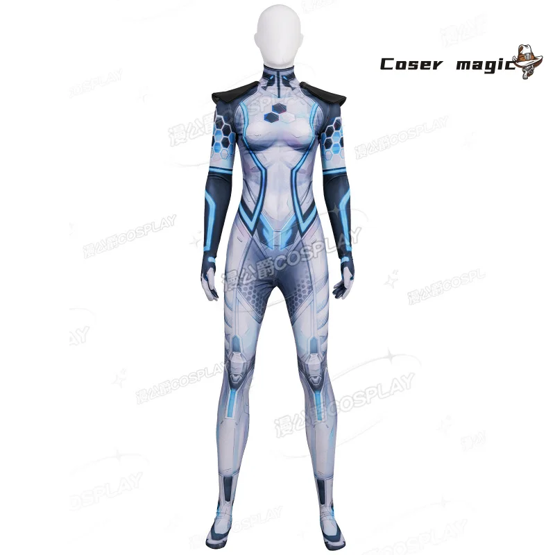 

Game Rivals Invisible Woman Cosplay Costume Uniform Halloween Carnival Party Christmas Play Role Clothes Clothing