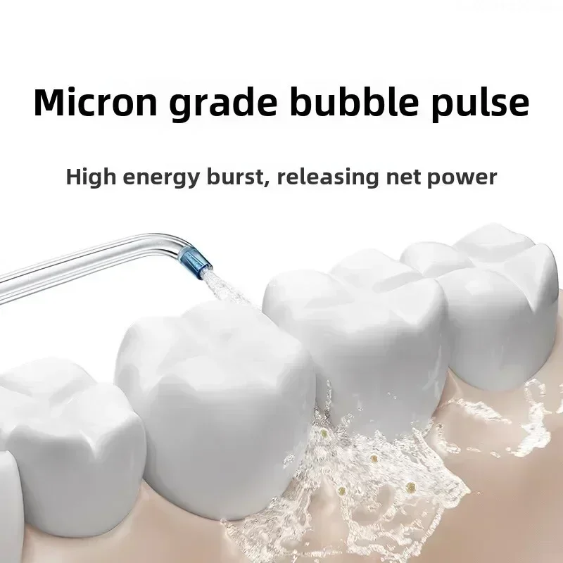 Mijia Electric Oral Irrigator 2 Portable Water Flosser IPX7 Waterproof USB Rechargeable 3 Modes Teeth Cleaning Device