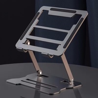 Portable Laptop Tablet Stand Holder Universal Anti Slip Stable Metal Bracket Adjustable Laptop Riser Notebook Stand for Macbook