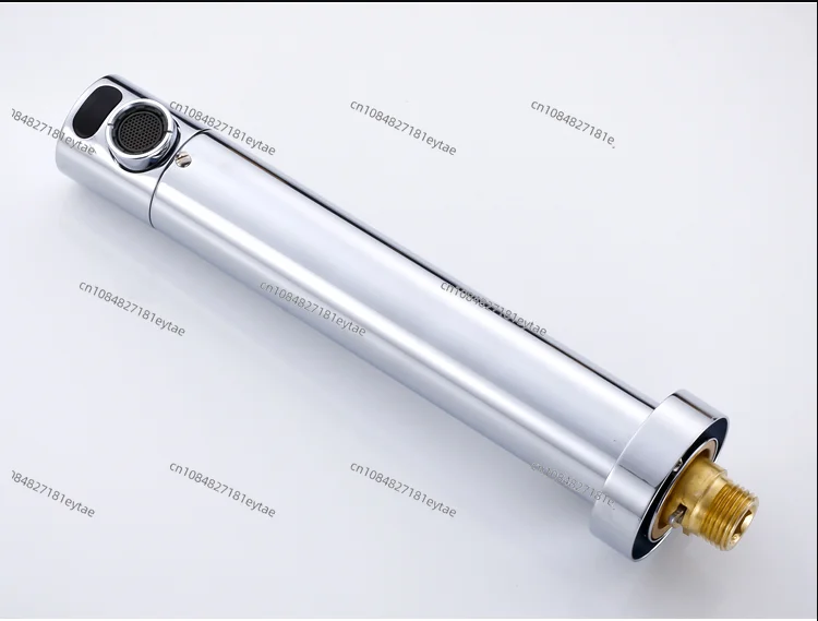 Brass Chrome Automatic Bathroom Sensor Faucet Touchless Soap Dispenser for Home Hotel view 5