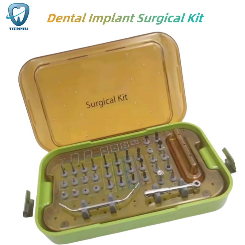 

100% Original Dentium Dental Implant Surgical Kit Dental Implant Drills Instrument Oral Clinic tools