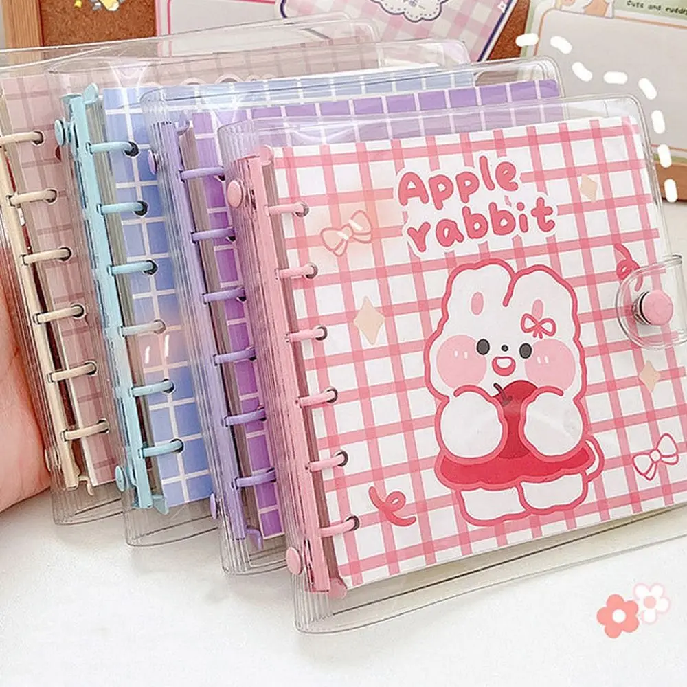 Writing Pads Planner Notebook Lovely Bear Bunny School Stationery Loose-leaf Notebook Detachable Notebook Notepad Book Handbook