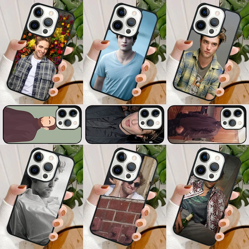 Robert Pattinson Standing Phone Case For iPhone 16 15 SE2020 14 Max 6 7 8 Plus 11 12 13 Pro Max Mini Phone Cover coque