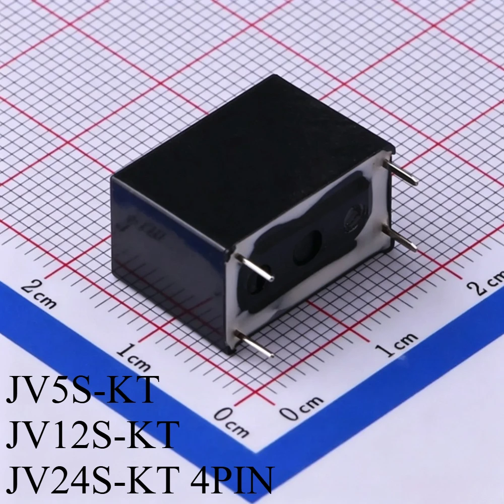 5PCS/Lot Original JV5S-KT JV12S-KT JV24S-KT 4PIN 5A 30VDC/250VAC 5V 12V 24VDC One group usually open electromagnetic relay