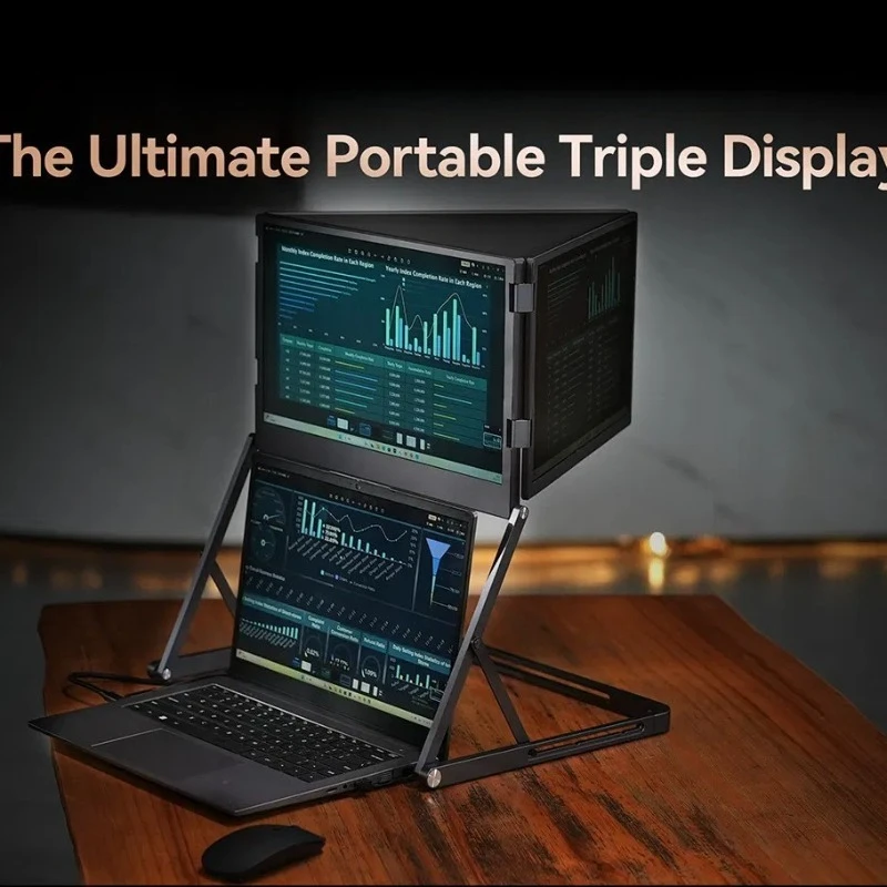 Monitor 15.6 laptop expands first-line display to trade stocks