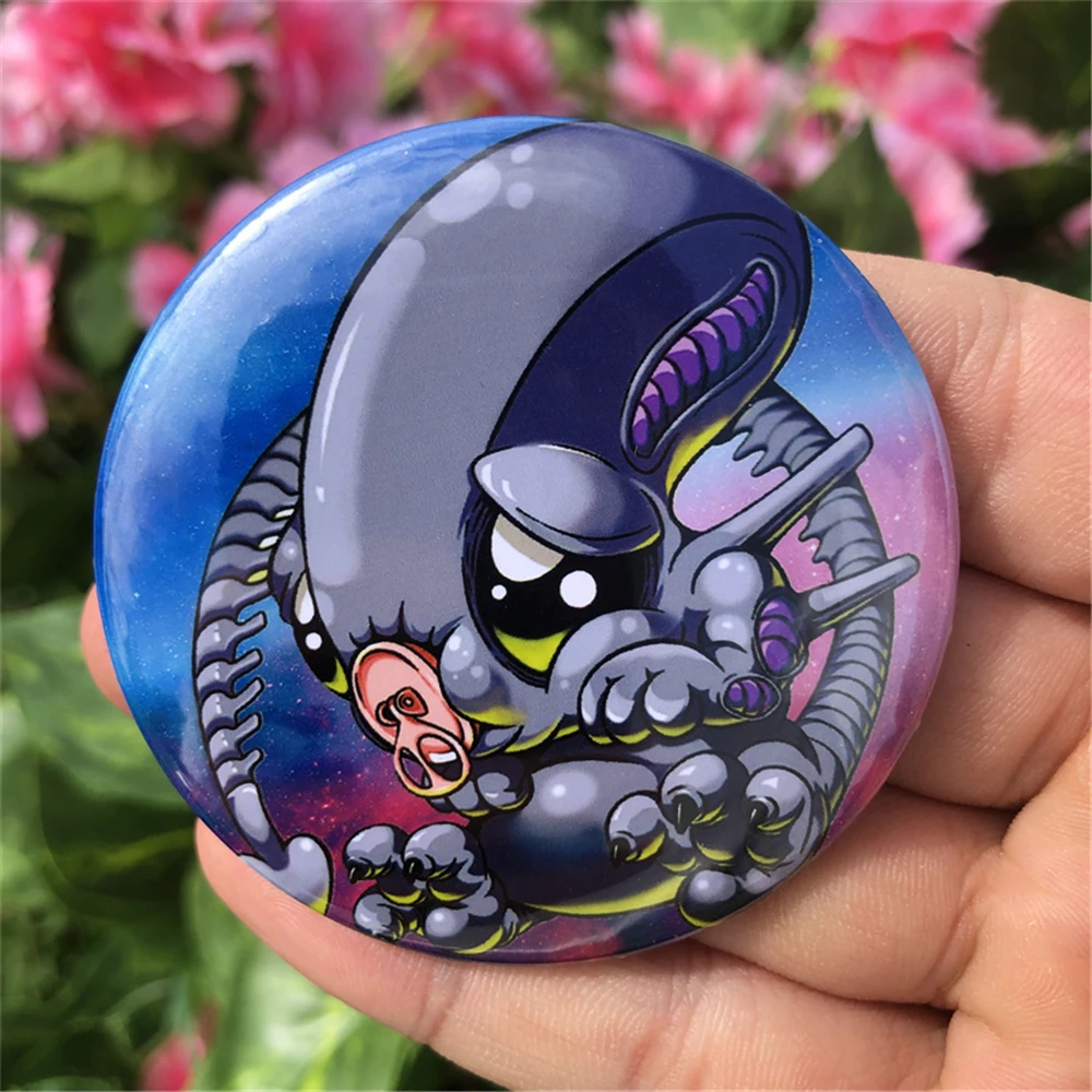 Alien Predator Cosplay Emblema, SPTE Flandres Broche, Acessórios Do Filme, Prop