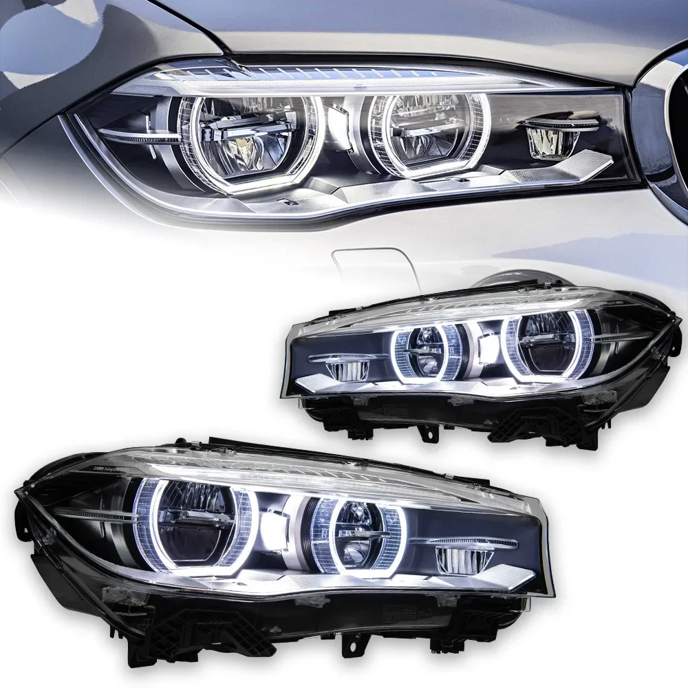 

Car Lights for BMW X5 F15 Headlight Projector Lens X6 F16 Signal Head Lamp F85 F86 LED Headlights Drl Automotive Accessories