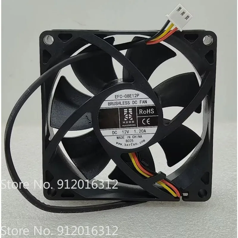 New Cooler Fan EFC-08E12P 12V 1.20A AD8025B12HF Silent Cooling Fan