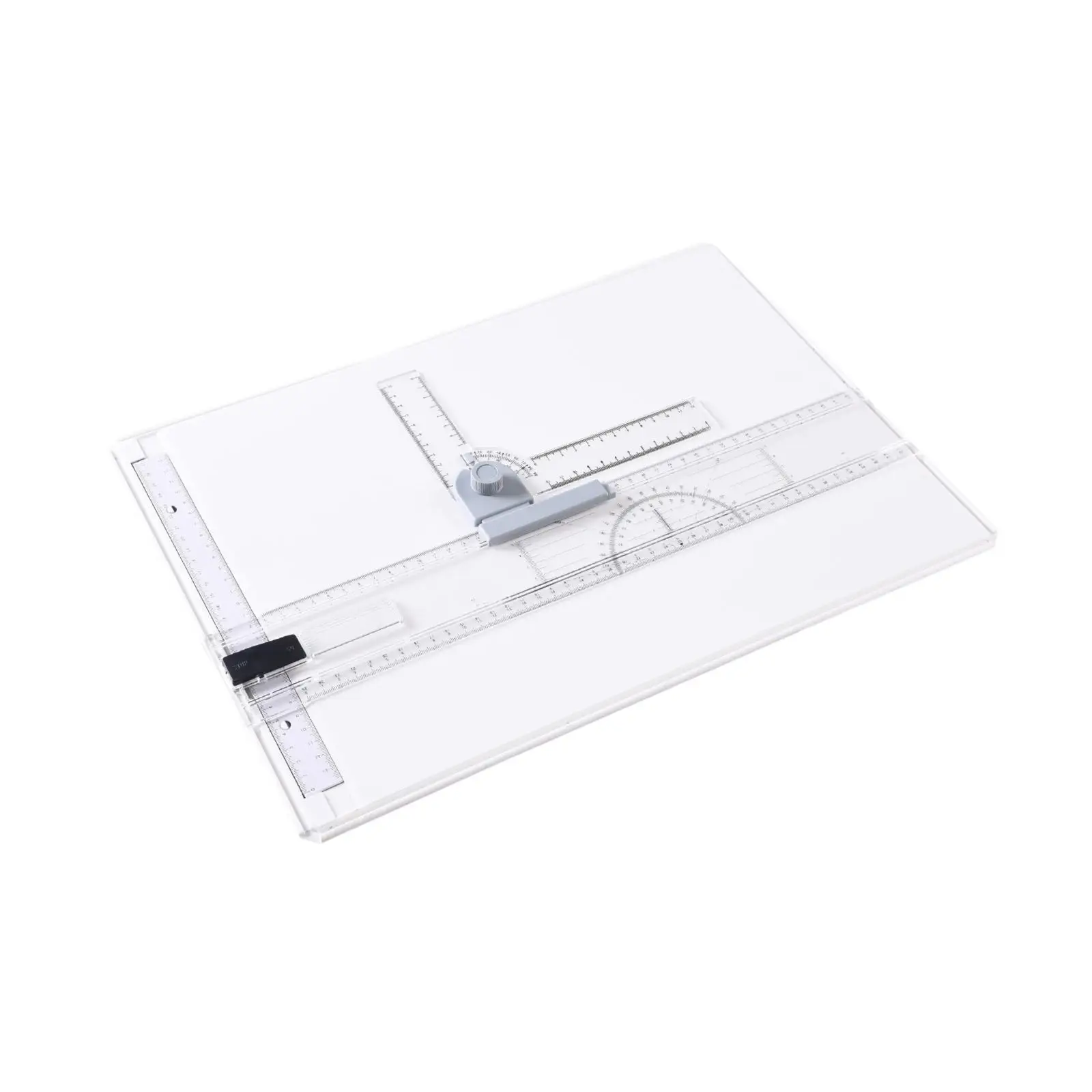 Multifunctional A3 Drawing Board Sturdy Plastic Sketch Table with Clear Rule for Architects and Designers