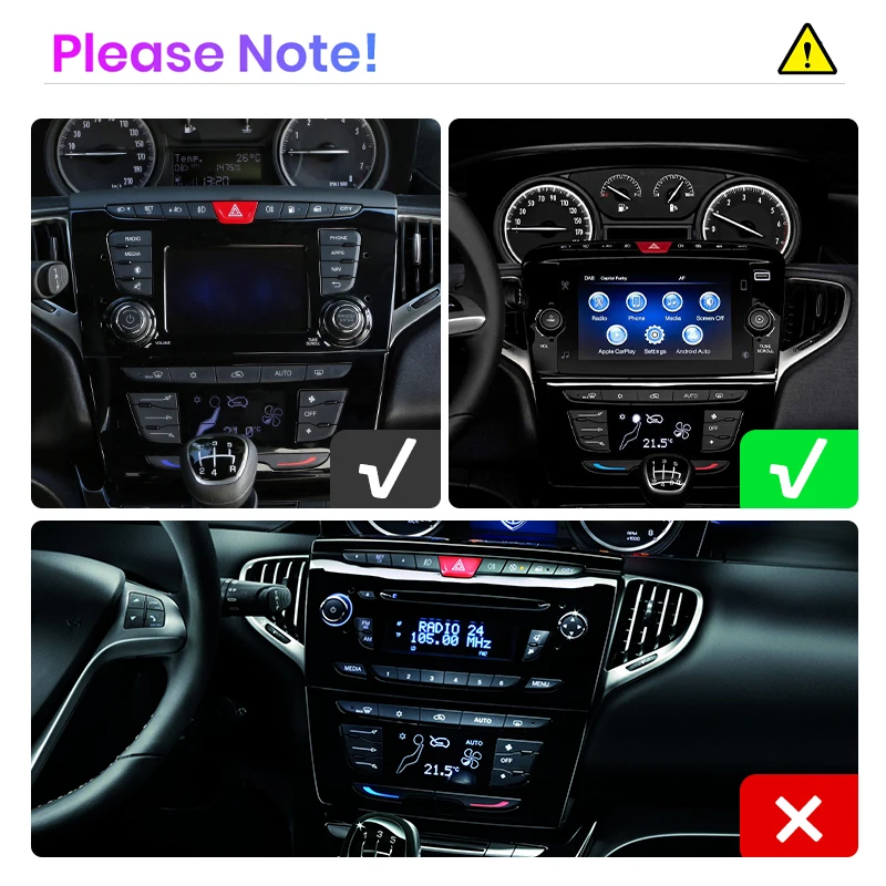 Radio para Auto Junsun con Android Auto para Lancia Ypsilon 2012 2013 2014 2015 2016 2017 2018-2020, Sistema Multimedia Inalámbrico Apple CarPlay, Pantalla Táctil IPS Inteligente, Reproductor de Video Estéreo, Autoradio 2 Din, Navegación, BT, GPS, 4G, WIFI, FM, AM, DSP, RDS, SWC