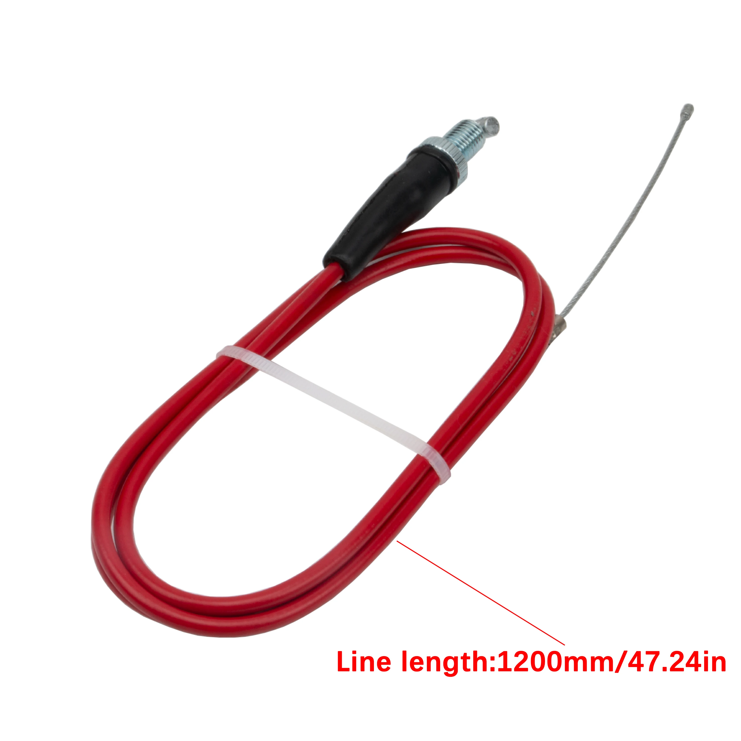 Motorcycle 1200mm Straight Connection Throttle Cable For KTM Honda Suzuki Yamaha Kawasaki Dirt Bike Motocross ATV Universal