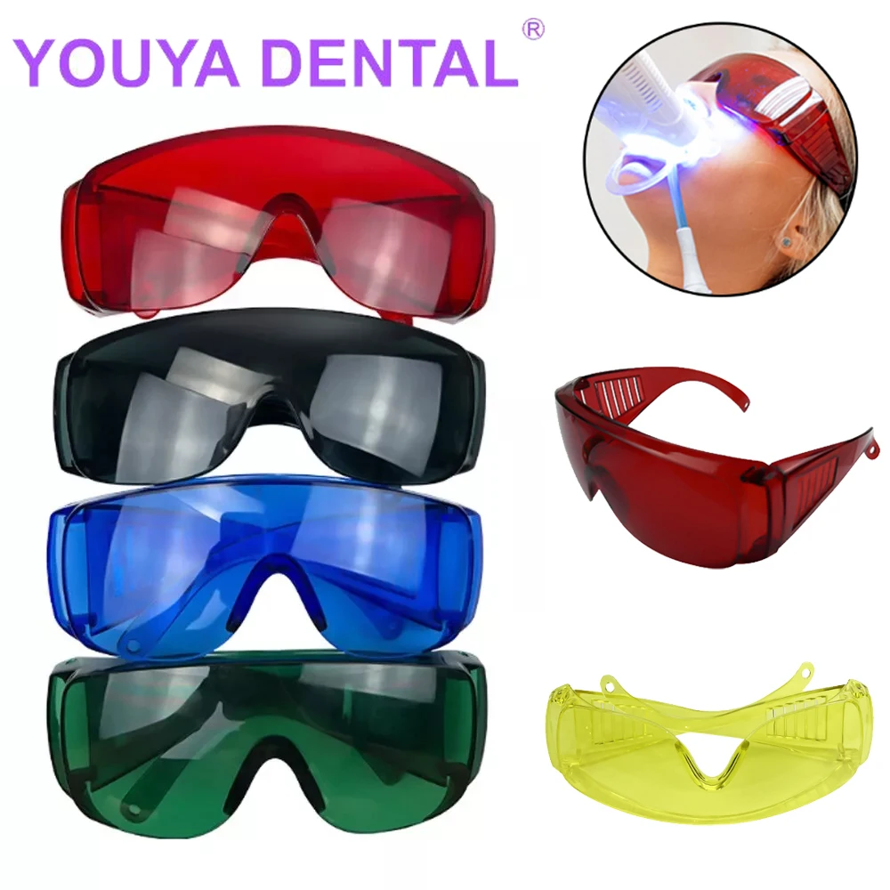 1Pcs Protective Safety Goggles Glasses Teeth Whitening Goggles Dental Eye Protection Spectacles Eyewear Anti-shock Goggles
