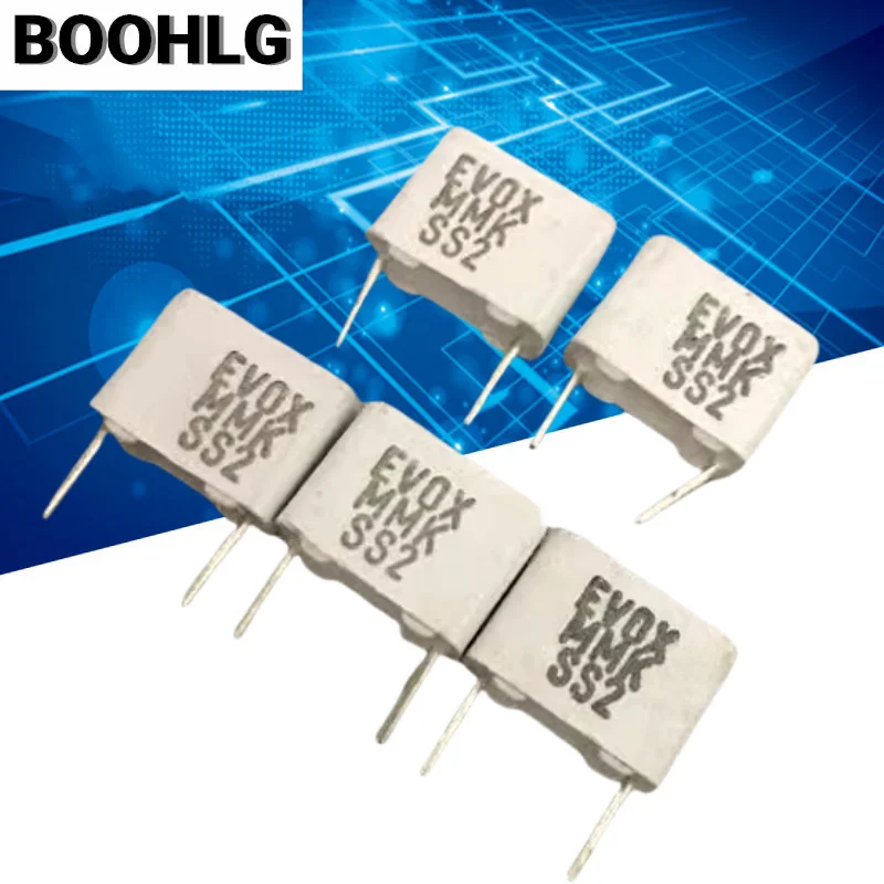 10PCS EVOX MMK 0.01UF 630V fever coupling audio stepless capacitor 7.5P