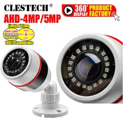 초광각 파노라마 CCTV AHD 카메라, 적외선 보안 비디오, 어안 렌즈 볼 효과, 4 인 1, 1.7mm, 5MP, 4MP, 1080P, XVI 제어