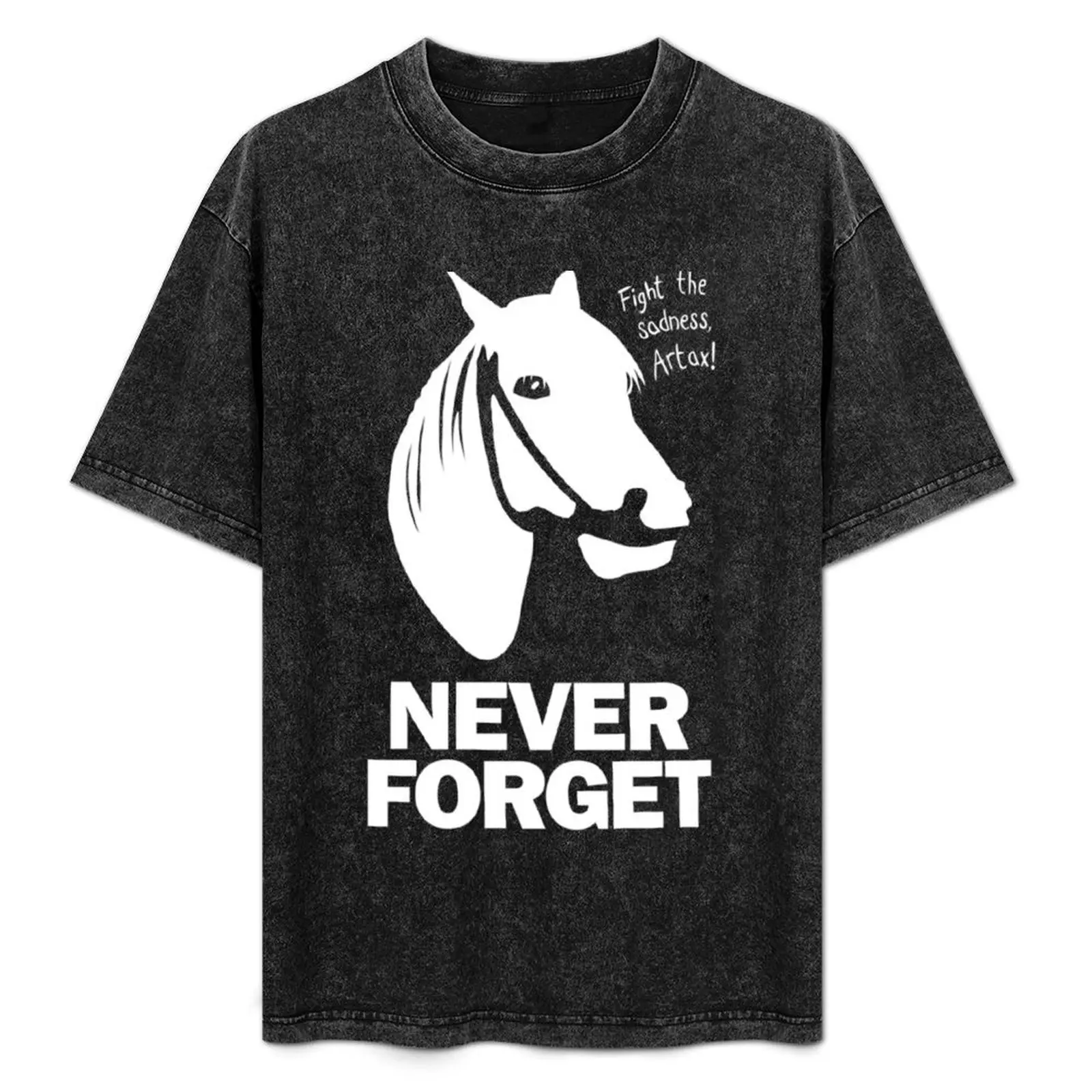 NEVER FORGET - Artax and the Swamps of Sadness T-Shirt customizeds custom t shirt mens tall t shirts