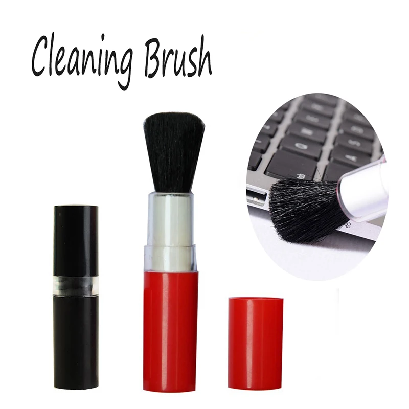 Keyboard Cleaning Brush Retractable Camera Cleaner Brush Portable Small Computer Dust Brush Laptop USB Household Cleaning Tools