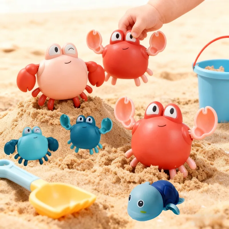 Baby Bath Toys Bathing Cute Swimming Turtle Whale Pool Beach Classic Chain Clockwork Water Toy For Kids Water Playing Toys