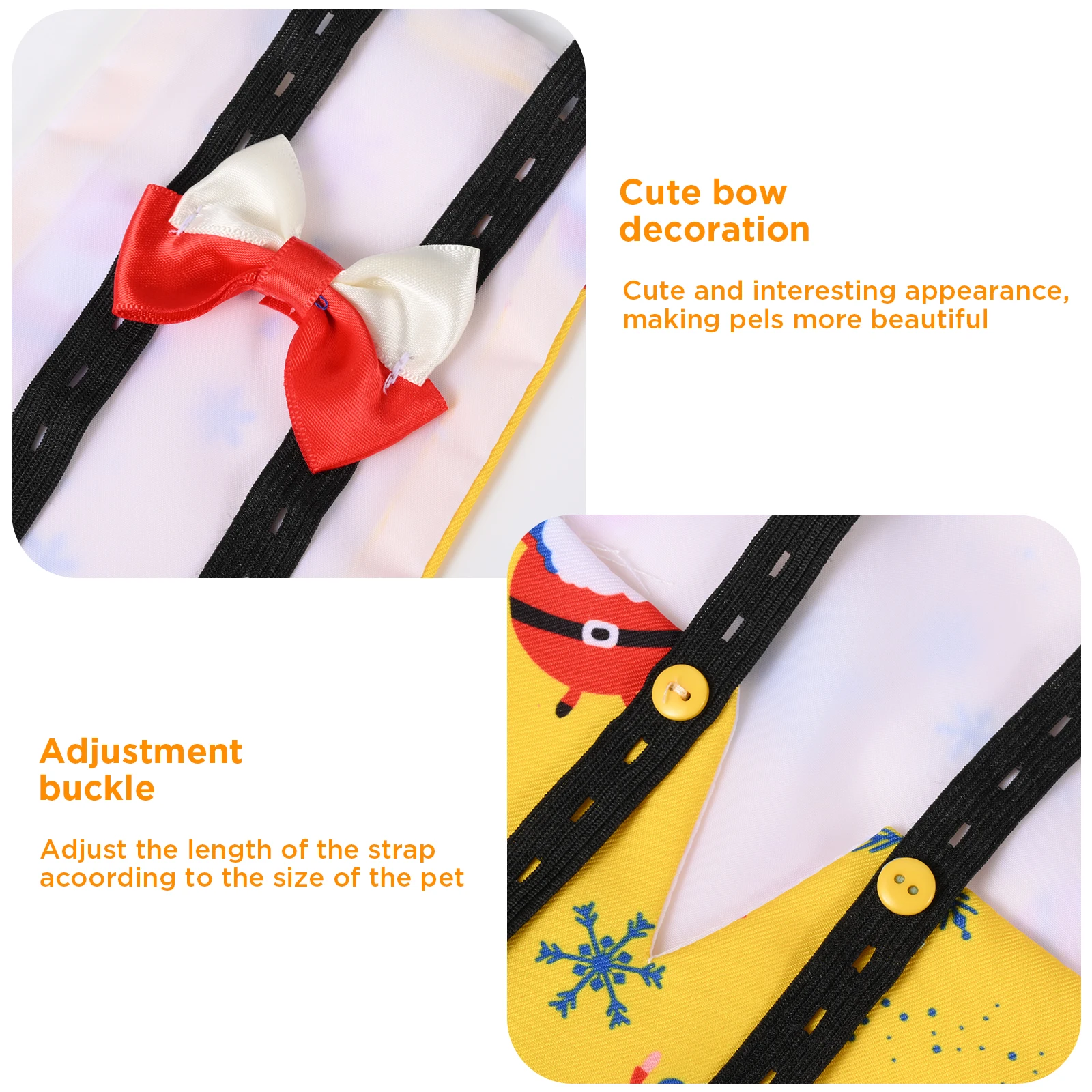 Washable Adjustable Duck Diaper Chicken Goose Physiological Pants Nappy Bowknot Design With Elastic Band Pet underpants Product