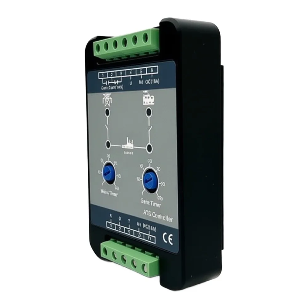HAT310 Control Panel for Generator Use with For ATS Integration Features and Terminal Block Configuration for Reliability