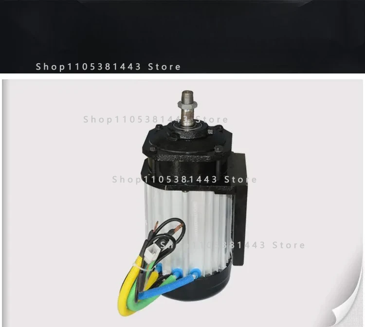 48V 72V5000RPM Electric Motorcycle, Electric Lawn Mower Motor 10KW Brushless DC Motor