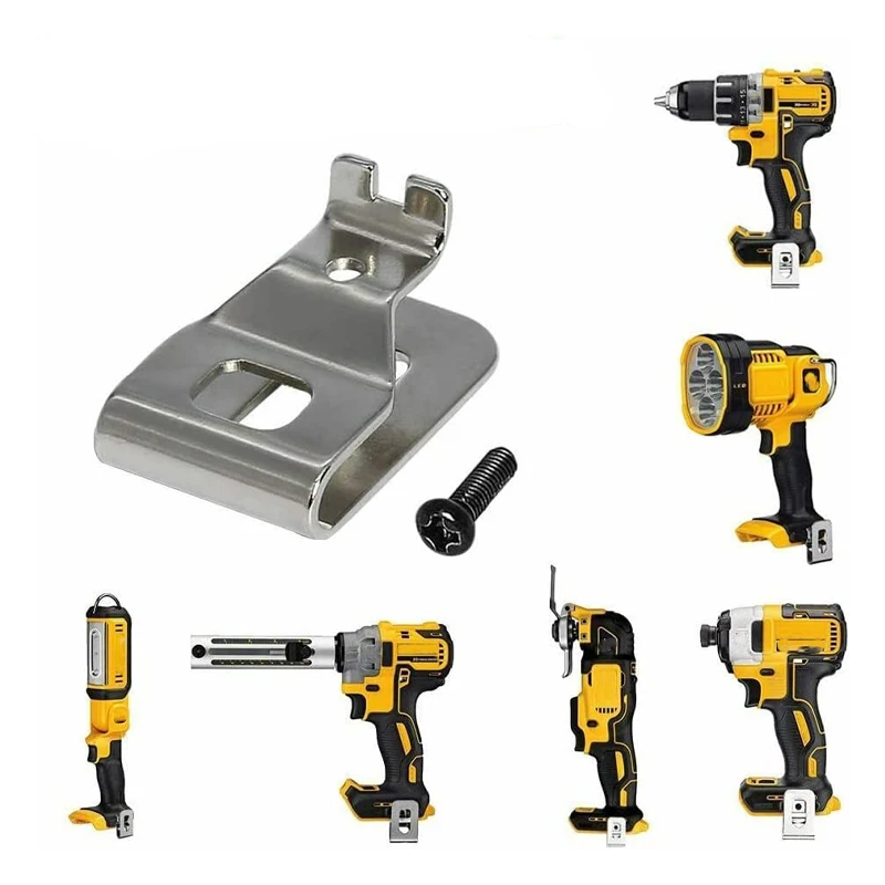 2pcs Electric Drill Belt Hook Power Tool Belt Clip Hooks For Makita/Dewalt/Milwaukee/Bosch/Worx/CRAFTSMAN