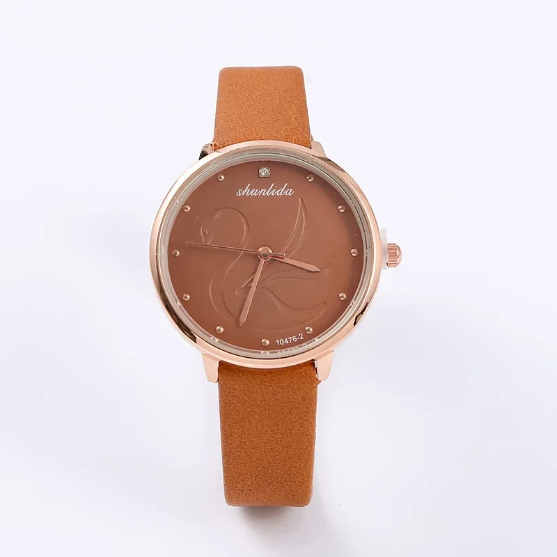 Cute Swan Women\'s Watches Simple Quartz Wristwatches Leather Watches Ladies Watch Gift Girls Students Clock Relogios Feminino 시계