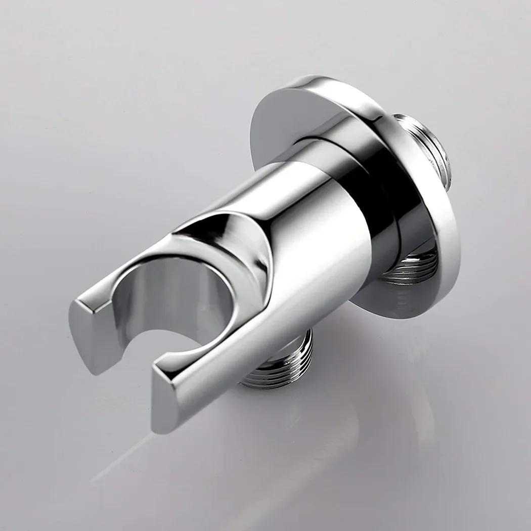 

Holder Bracket Home Matte Silver Outlet Parts Replacement Shower Hose Fittings Wall Mounted Accessories Connector