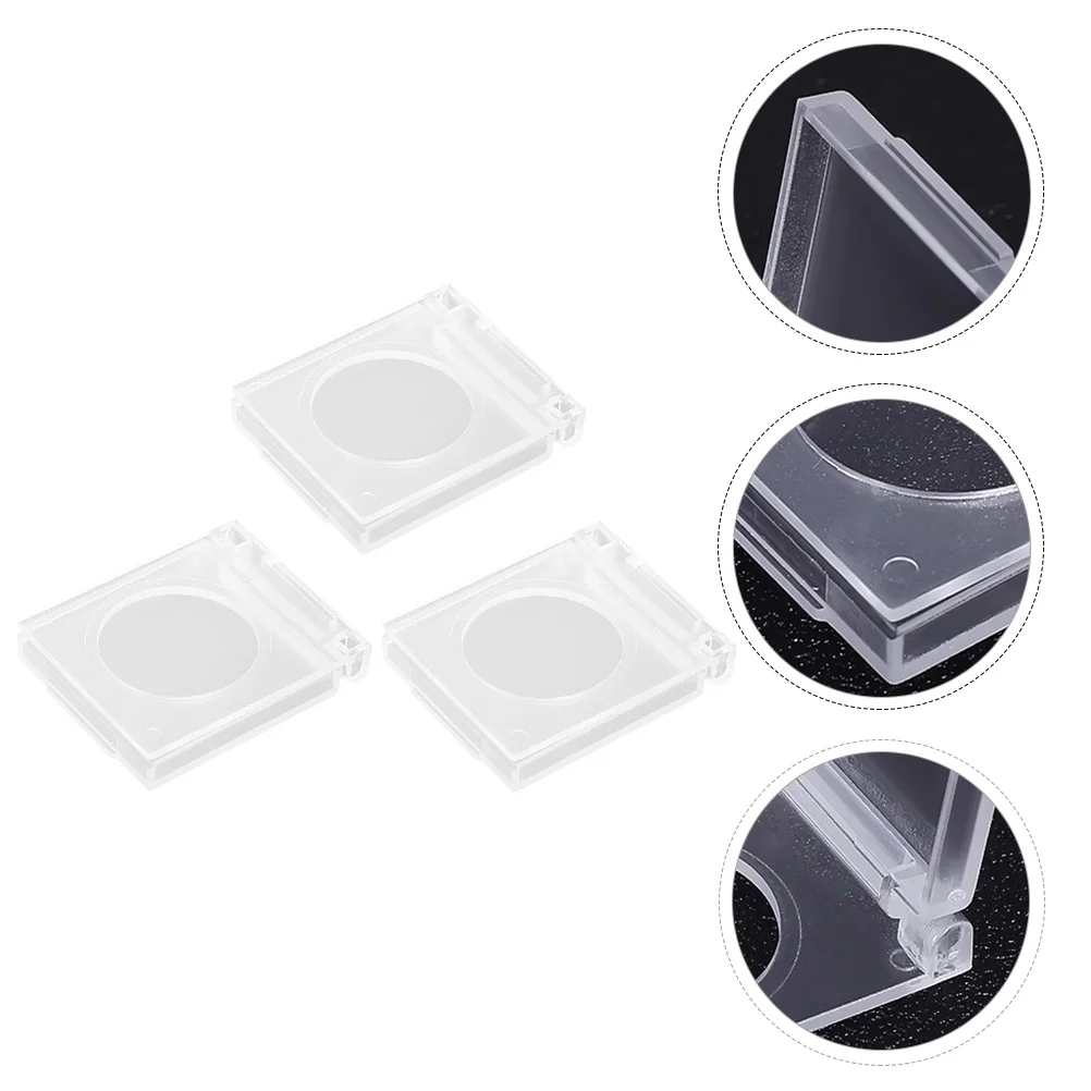 

3pcs 22Mm Waterproof Dust-Proof Button Cover For Push Button Switch Transparent Safety Protector Compact Durable Shield