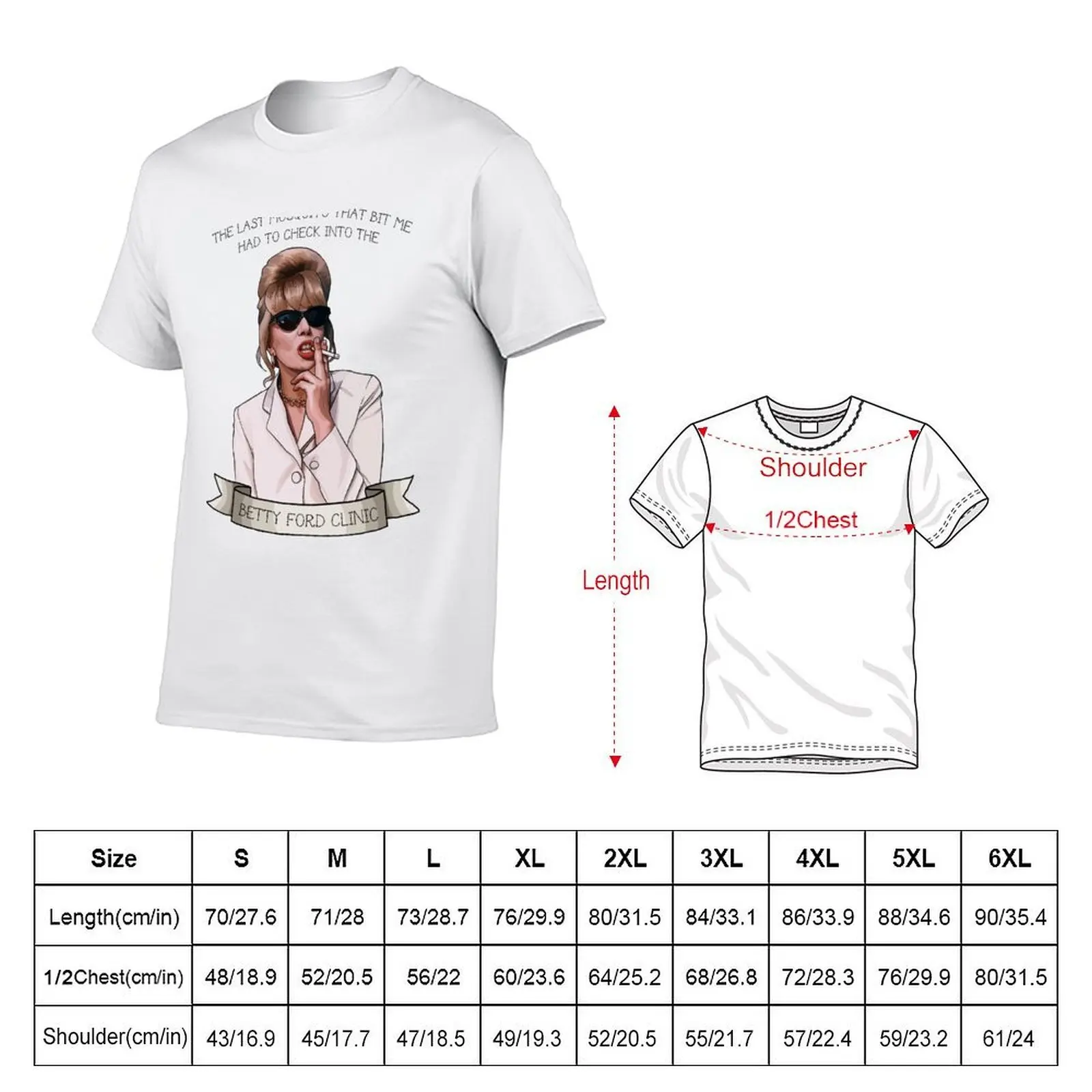 Patsy Stone- Ab Fab T-Shirt vintage anime shirt gifts for boyfriend mens t shirts casual stylish