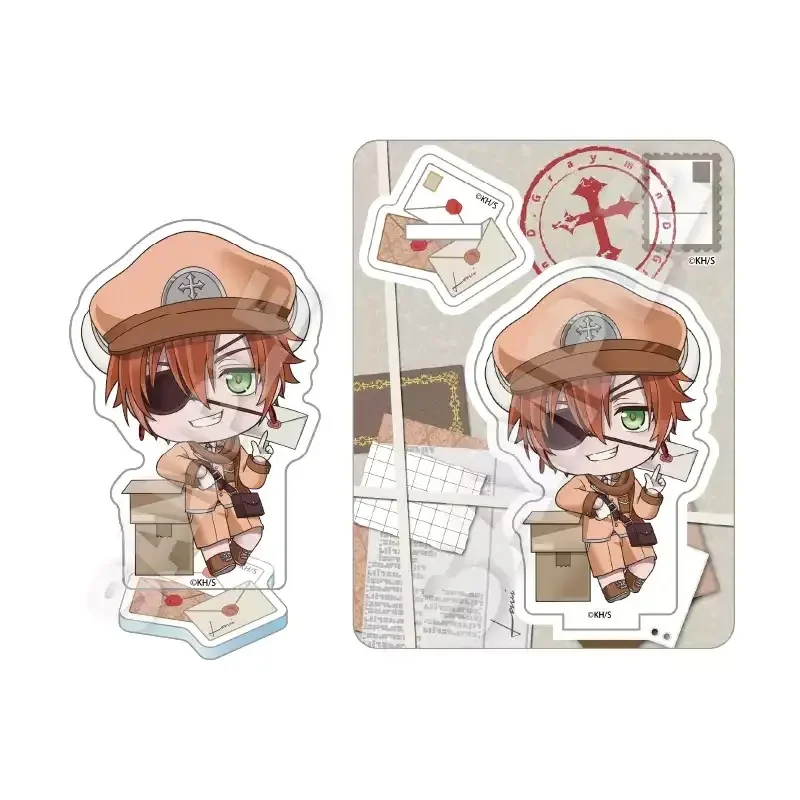 Hot 10CM Anime D.Gray-Man Model Collection Acrylic Stand Model Decorations Gifts Anime Lovers Action Figure Peripheral Keychain