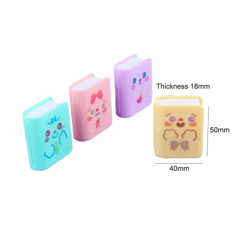 Kawaii Mini Portable Cute Pencil Sharpener Mini Sketch Pencil Eraser Set Cute Cartoon Multifunctional Stationery Study Supplies