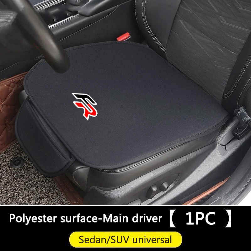 Car Front Back Seat Cushion Protect Pad Auto Non-Slip Cover For FR Logo Ibiza Altea Leon Cupra Cordoba Alhambra Arosa Accessory