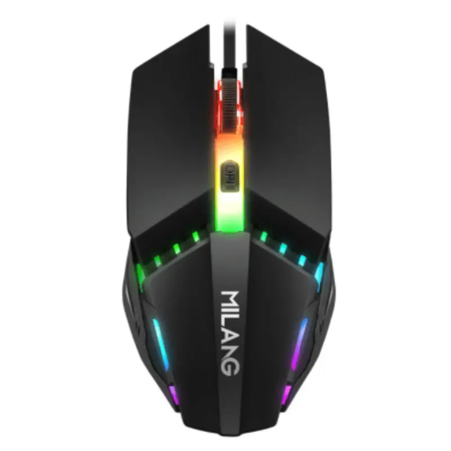 LED Gaming Mouse with Stunning Lighting, High Precision USB Wired for Desktop Computer and Notebook Laptops