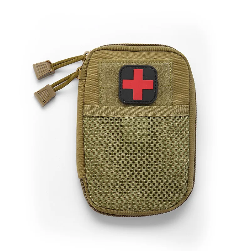 Travel Home Car trattamento di emergenza Kit di pronto soccorso militare portatile borsa vuota Bug Out Bag resistente all'acqua per escursioni