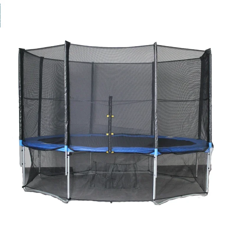 Manufacturer Foldable Trampolines For Adults With Enclosures Round 10ft Trampoline Outdoor With Safety Net