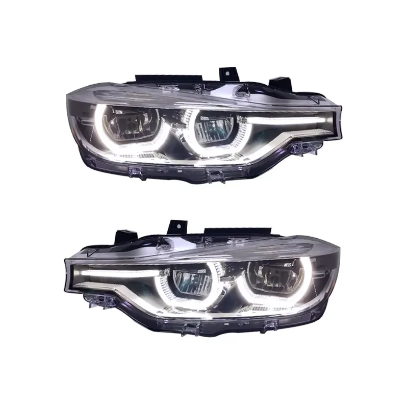 

Auto Car Accessories Headlight for 3 Series F30 F35 12-18 Headlamp Assembly Modified Angel Eye LED Daytime Running Light
