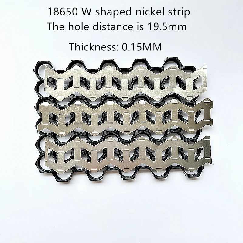 18650- und 21700-Batterie, 2P, gewellter Nickelstreifen, Nickelblech, W-Typ, Nickelstreifenspule, 2 Einheiten, W-Typ – Detail 8