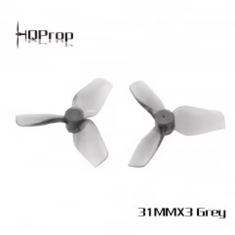 Hqprop 31 มม.x 3 31 มม.3 ใบมีด 1.2 นิ้ว Micro ใบพัด 1 มม.สําหรับ Rc Fpv Freestyle Micro Fpv Tinywhoop Drones