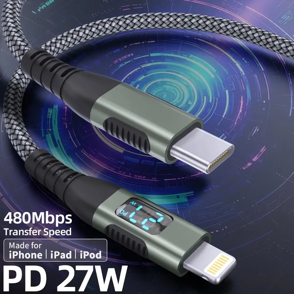 

LAIHONEN USB-C to Lightning Fast Charging Cable, Compatible with iPhone 14 13 12 11, Samsung Android & Most Smartphones