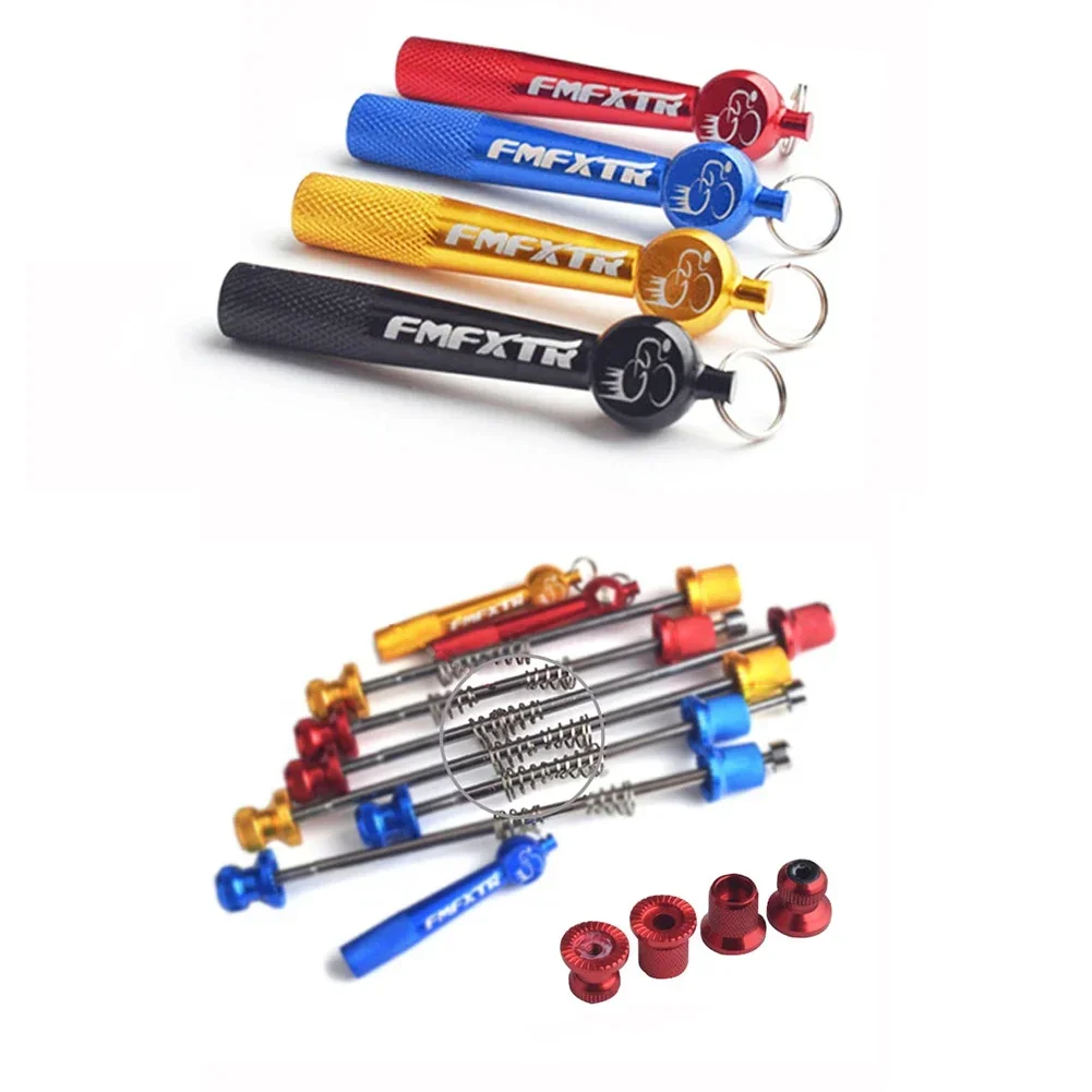 1Pcs Anti-theft Quick Release Lever Axle Front & Rear Bike Wheel Spindle Cycle Quick Release MTB Mountain Bicycle Parts Accessor