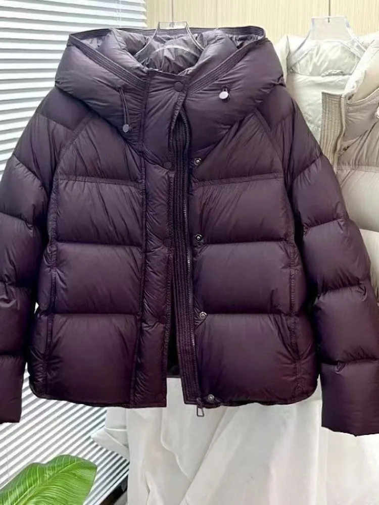 

Пуховик-парка женский, легкий, дышащий, повседневный, для города, для офиса, модный, элегантный, шикарный, минималистичный