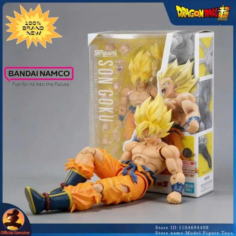 

Новинка в наличии: Фигурка Сон Гоку Супер Сайян 3.0 из Dragon Ball, модель статуэтки Генки, коллекционная декоративная кукла, подарки